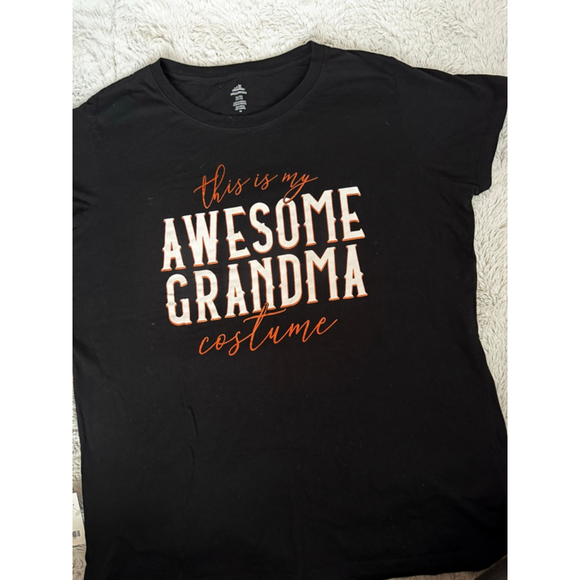Way To Celebrate Tops - Way to Celebrate Brand Size XL Womens Tee - Awesome Grandma Costume